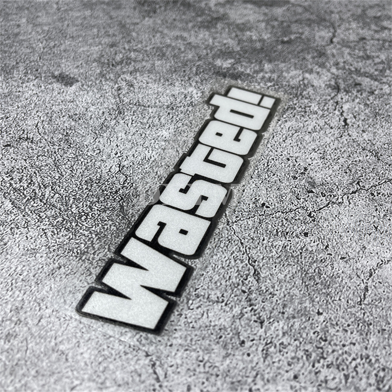 Image of 2d Flat Stickers Are Just Stickers Motorcycle Helmet Sticker