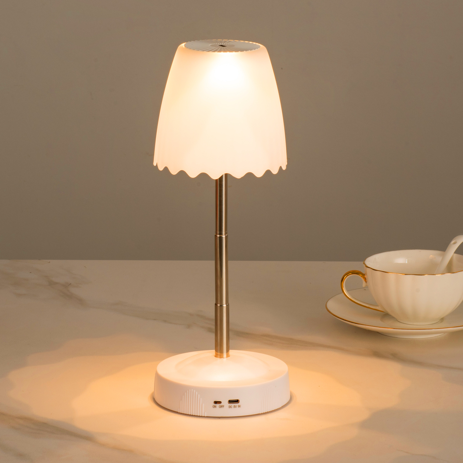 Smart Desk Lamp with Motion Sensor and Dimmable Features