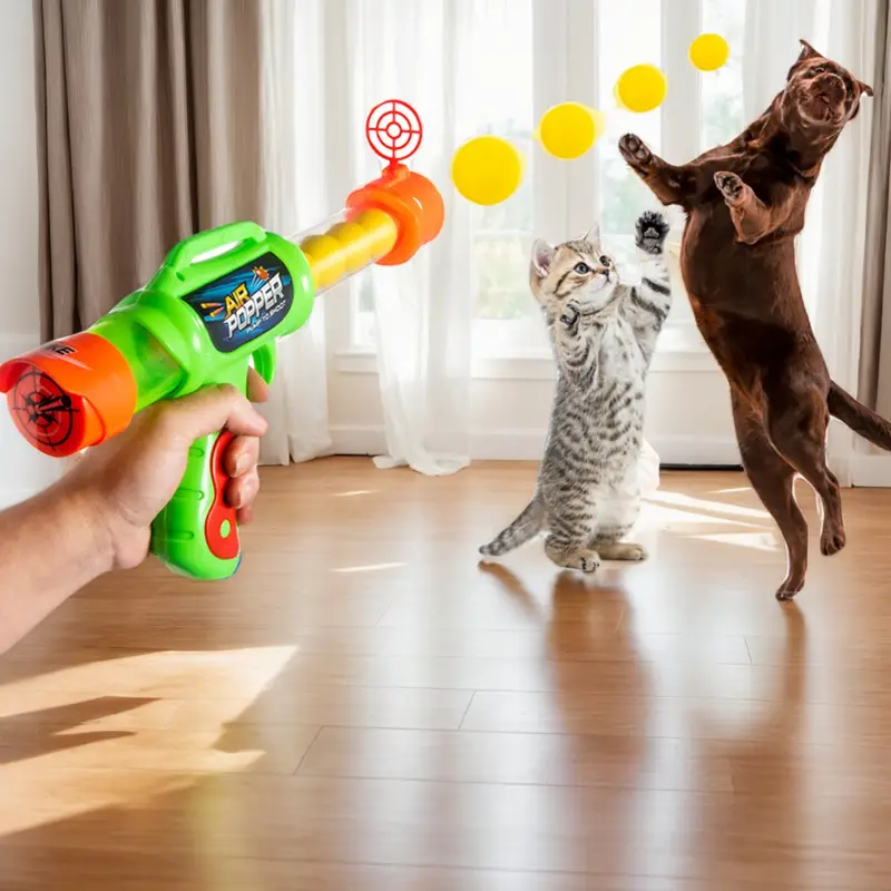 * automático de bolas con 12 bolas de juguete EVA para gatos y perros, que * un * de * silencioso y de gas. * *