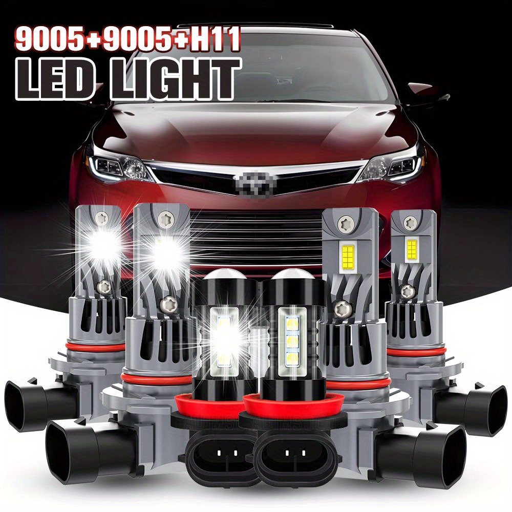 

For Ford For Xlt 2011 2012 2013-2015, 6x 9005 9005 Low Fog , Bulbs Kit,