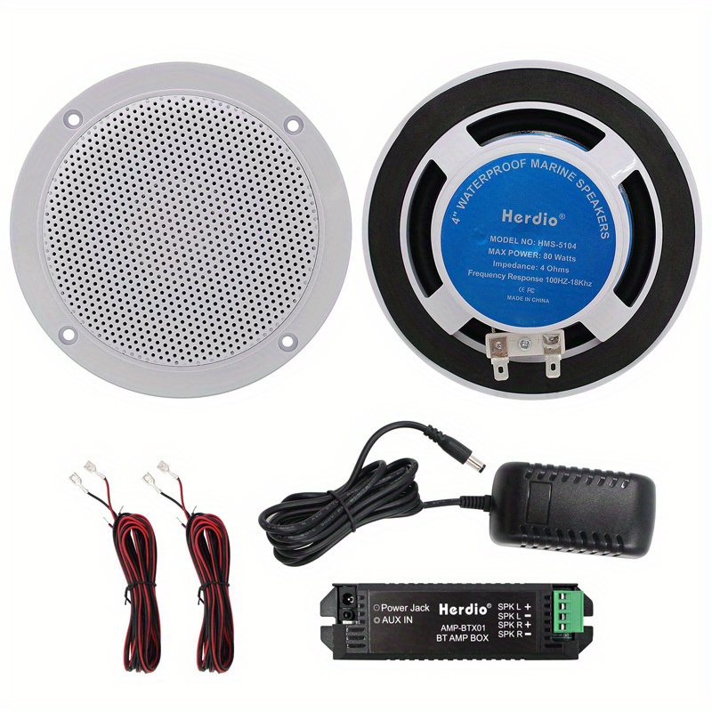 1 Pair   High Quality Ceiling Speakers Kit with Dual Speaker System, Passive Amplifier & Smart Sound   -  ,   for Home, Bathroom, Kitchen, - Compatible with Smartphones, Tablets, DVD Players, Smart TVs - European Plug (175-265V) - Ideal for   & Home Theater Systems, Speaker Sound System