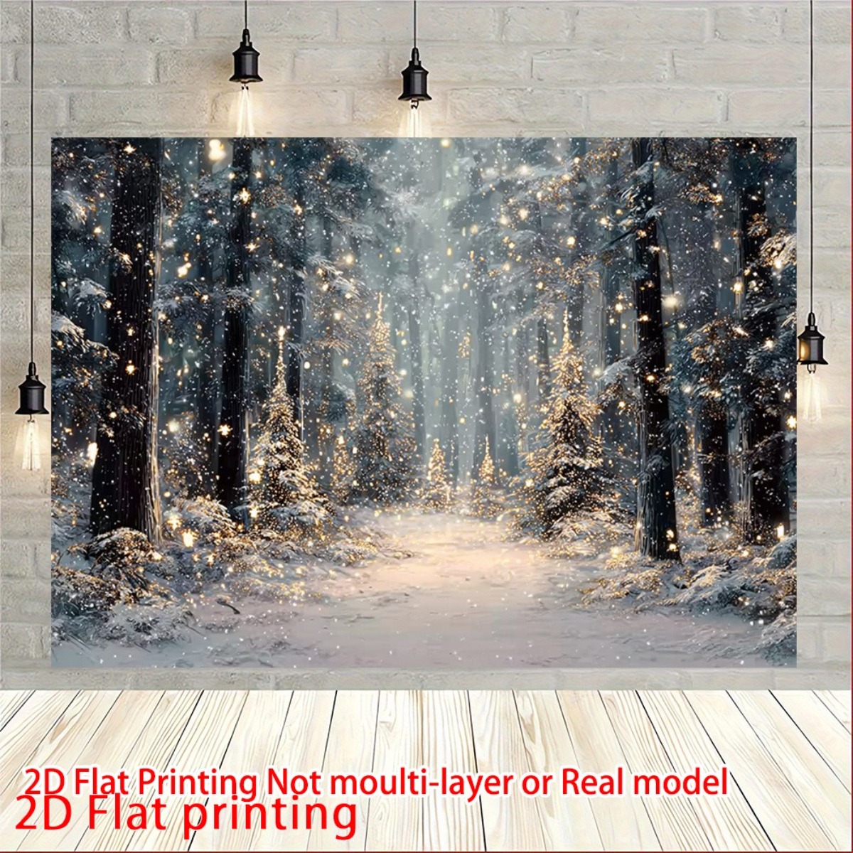 Winter Wonderland Banner for Holiday Decorations
