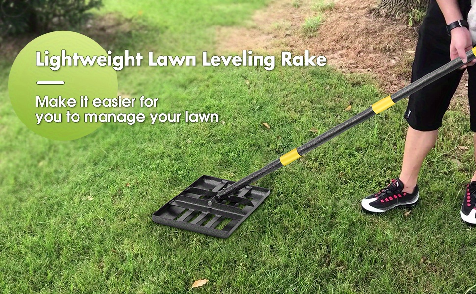 Durable Lawn Leveling Rake