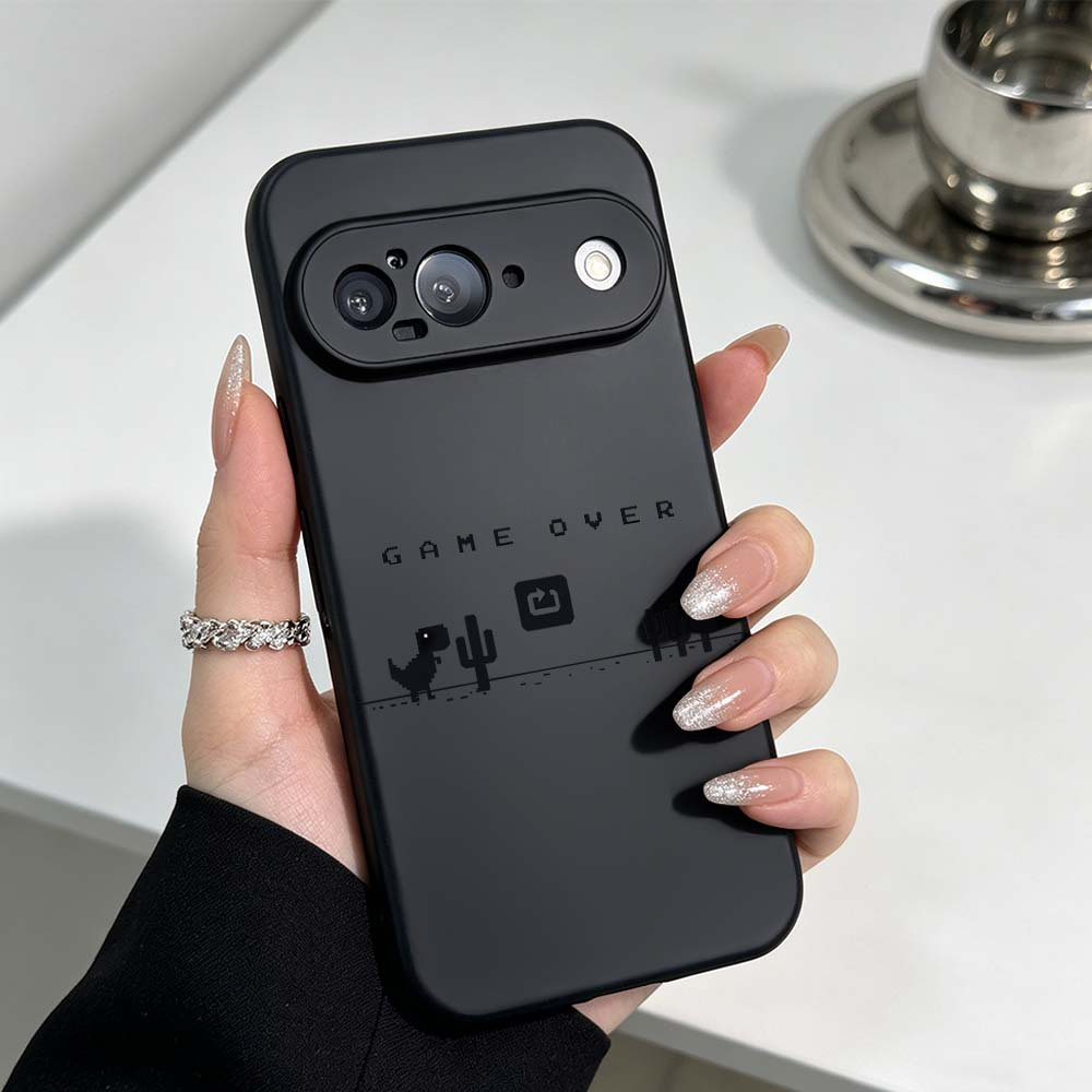 TEMU Phone Case - Cartoon Game Over Desert Scene 1pc Anti-drop Tpu Phone Case Suitable For Google Pixel 10 6 10a 9a 8a 7a 6a Pro Xl 5g Durable Soft