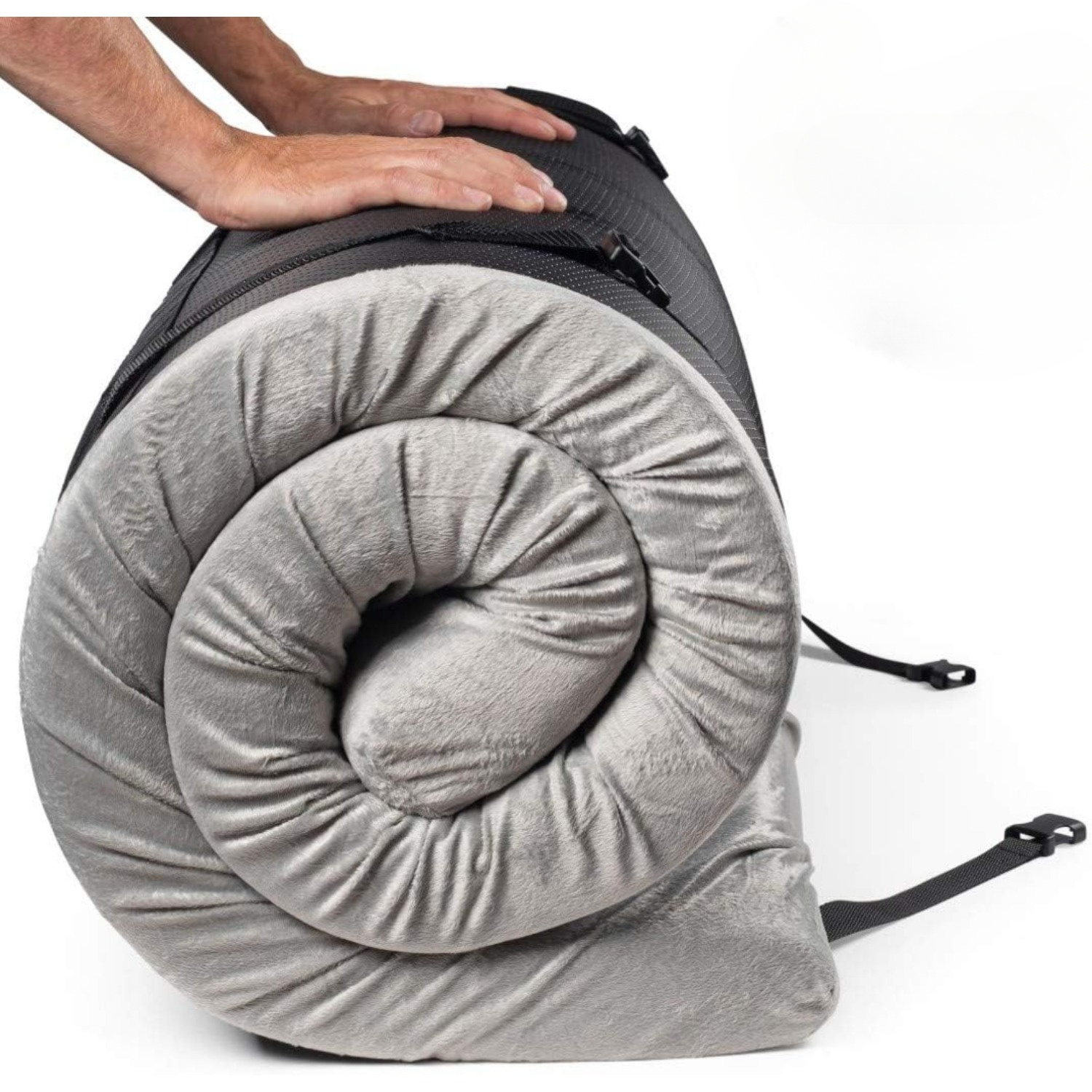 TEMU Camping Mattress Made Of Memory Foam | Lightweight, Foldable Sleep Mat That For , Suitable For Use , In A Tent, Or In A Car, Comes With A Cover And Travel Bag.