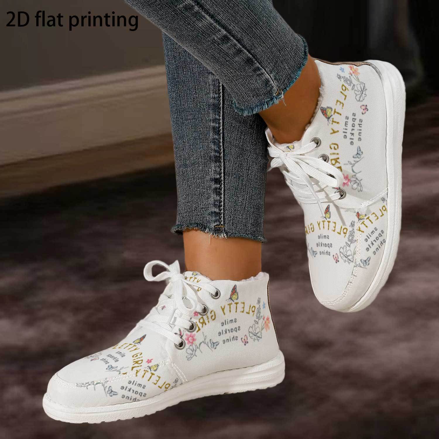 Nieuwe stijlvolle en trendy dames sneakers met hoge vetersluiting