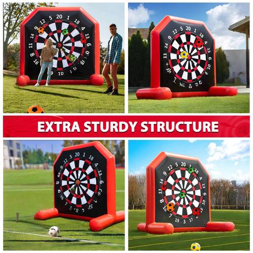 10ft enormous soccer soccer rebound net outdoor soccer and board four soccer balls and an air pump backyard parties