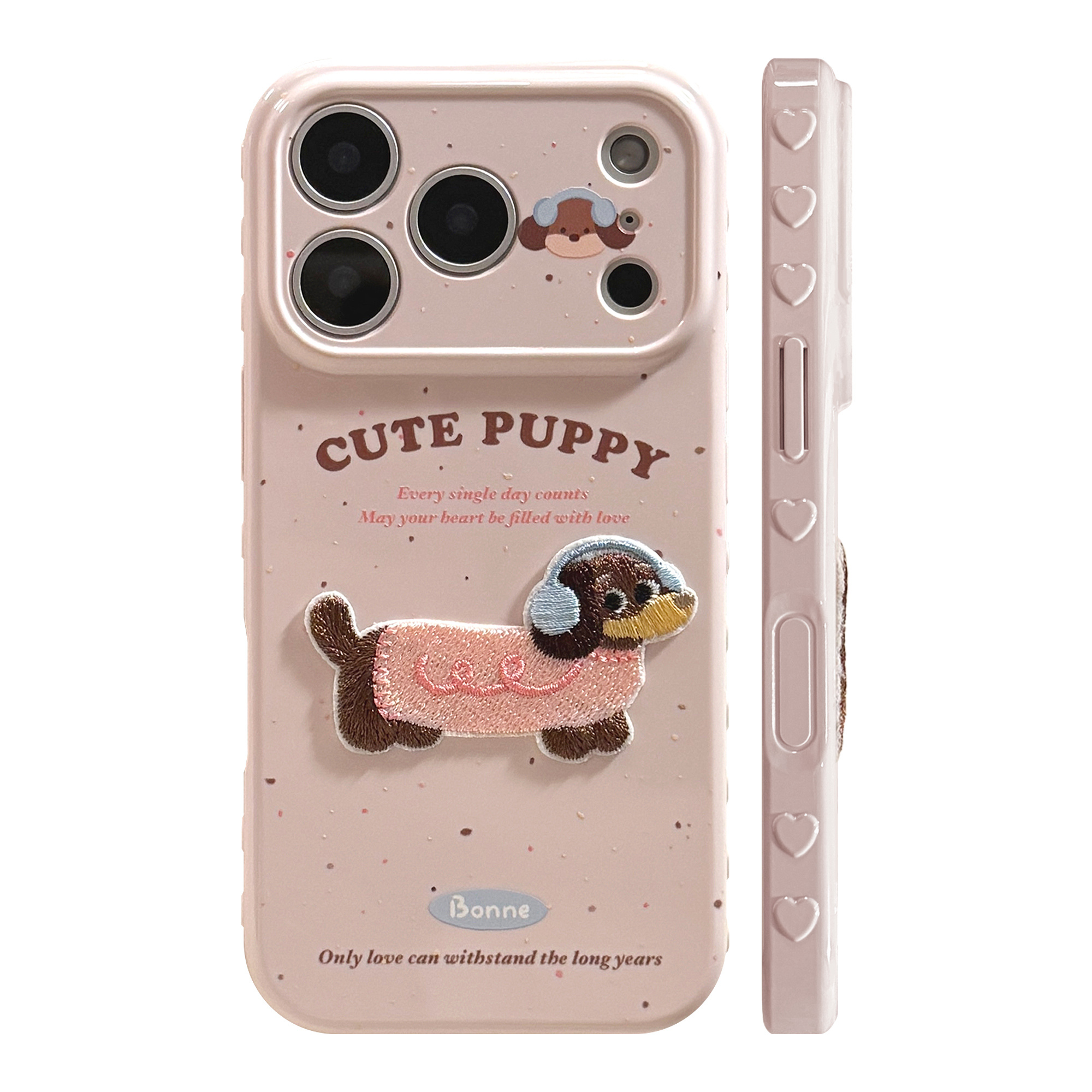 TEMU Phone Case: Autumn/winter Cartoon Cute 3d Plush Phone Case, Compatible With Iphone 17/16/15/14/13/12/pro Max