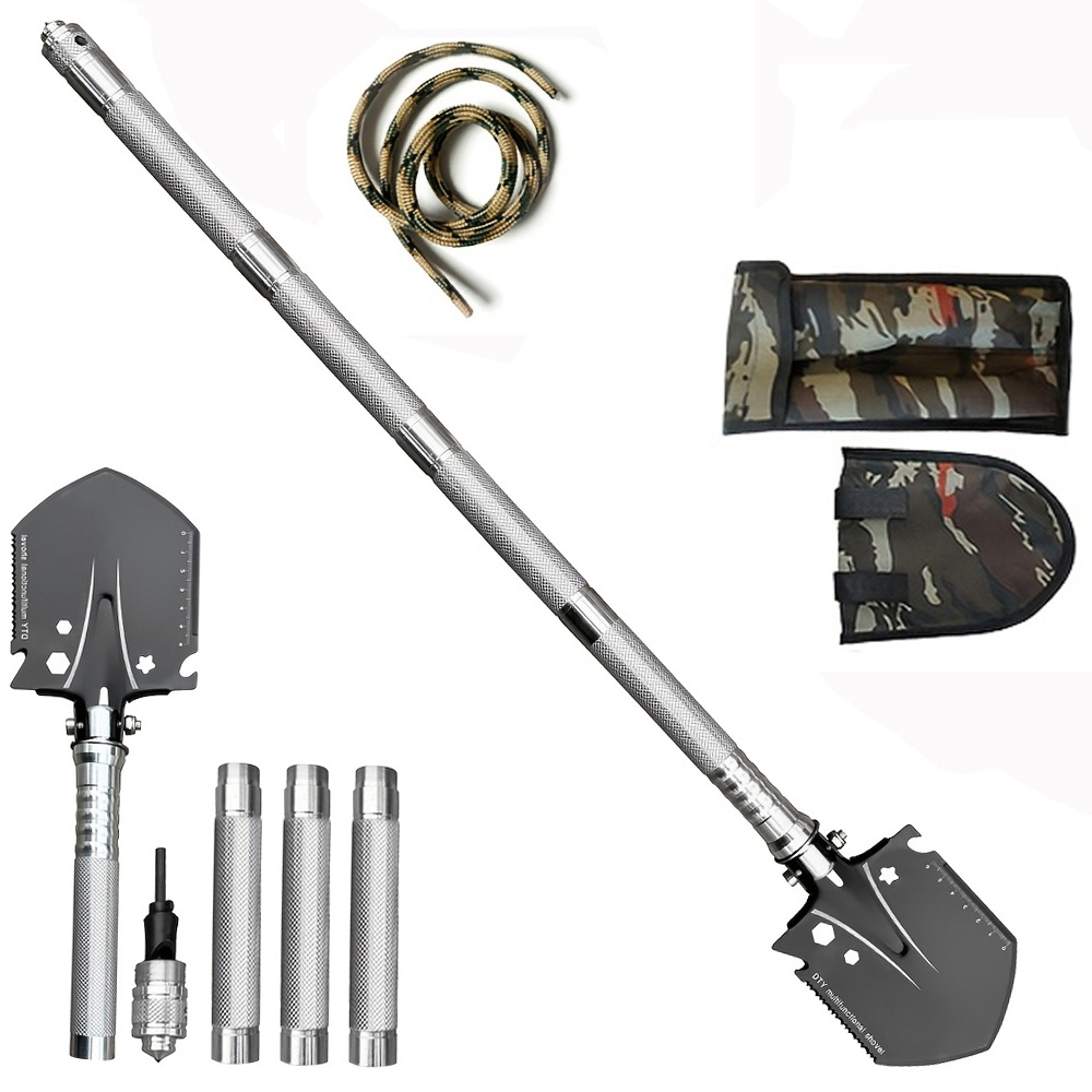 Versatile Portable Gardening Shovel, Ideal For Hiking, Featuring A Foldable And Detachable Spade Kit, Perfect For…: retailer-supplied image