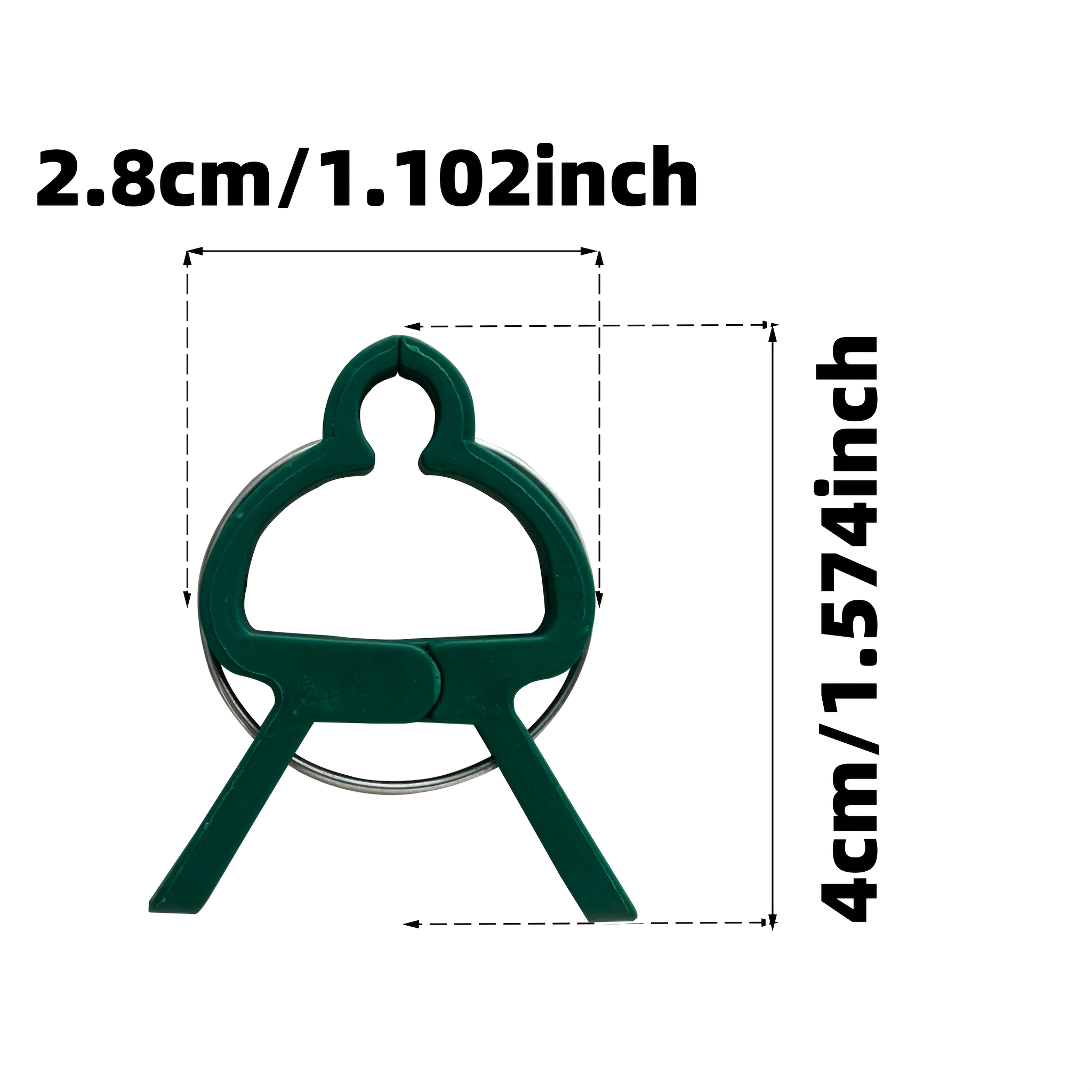 50pcs adjustable plant support clips support tools for tomatoes vines flowers reusable durable plastic clips for effortless installation ensuring beautifully organized gardens Product details 0