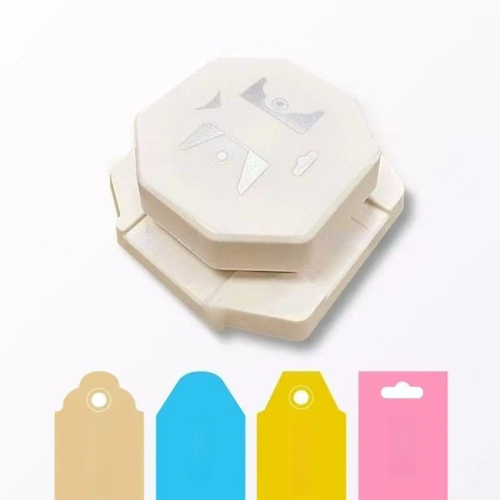 4-in-1 Punch Hole Embosser Corner Rounder Diy Paper Cutter Craft Tool For Scrapbooking Card Making