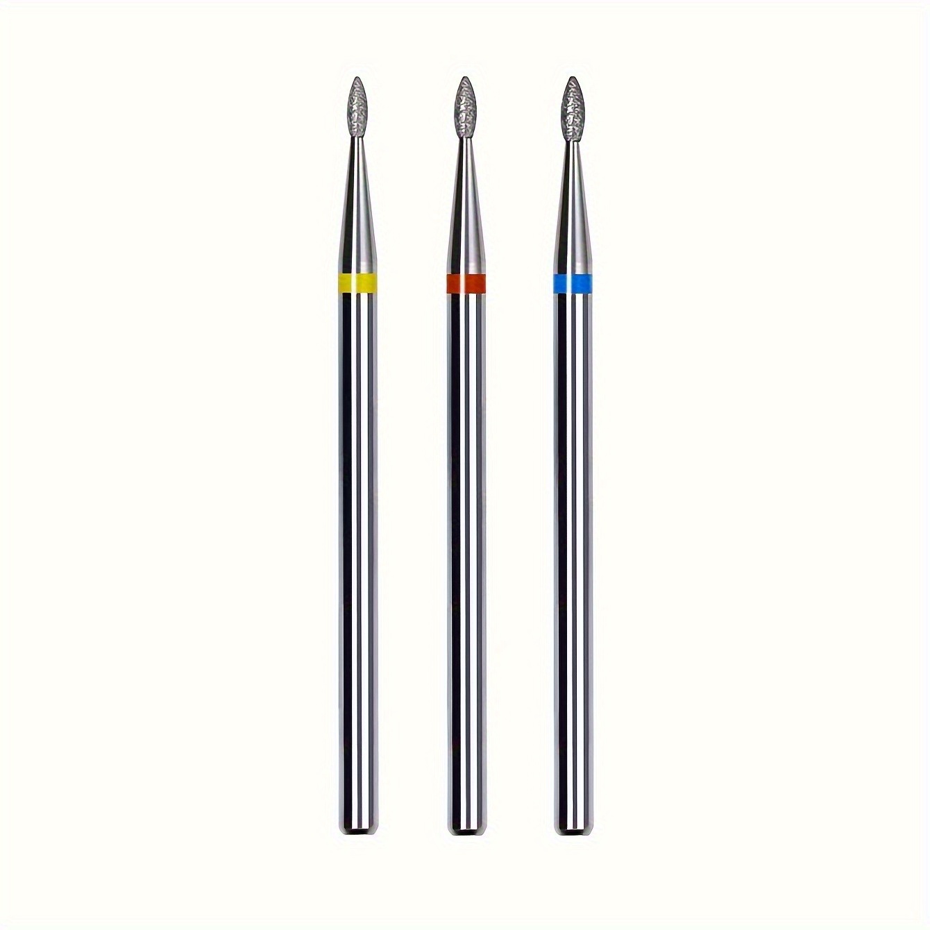 3pcs Set Of Grain Nail Grinding Head Additions Nail Grinding Tools