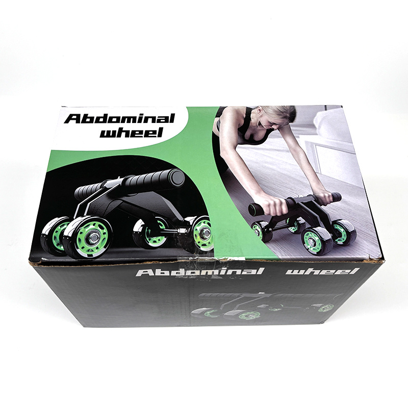 Abdominal Trainer Abs Workout Ab Wheel Roller for Home Gym Fitness Exerciser 6in 1 ab Wheel Roller Kit