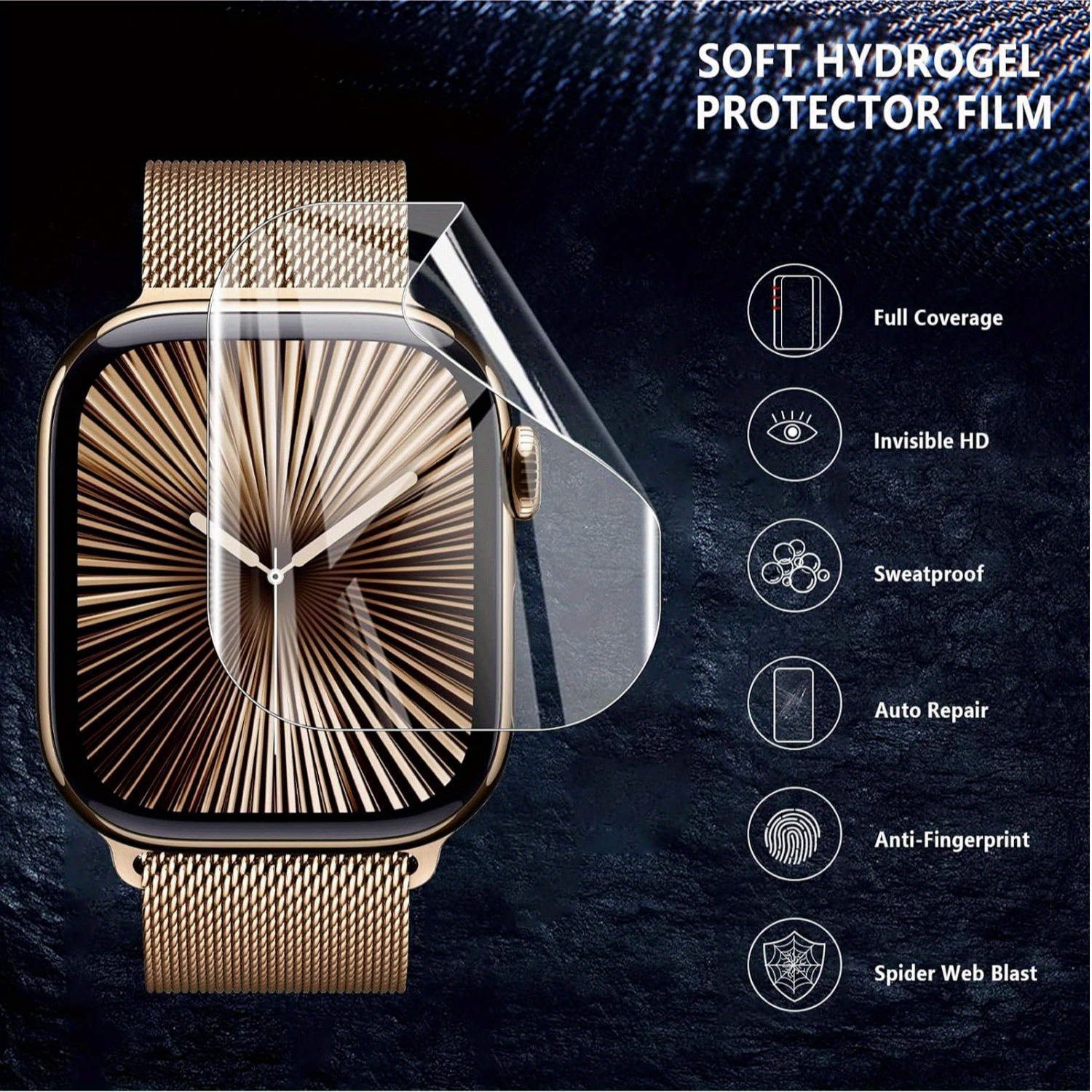 3er set displayschutzfolie kompatibel watch weiche tpu Temu Germany