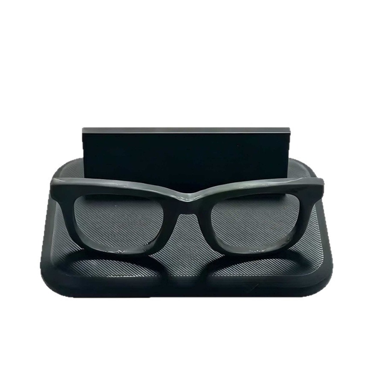 TEMU 1pc 3d Printed Eyeglass Business Card Case, Suitable For Ophthalmologists, Eyewear , And Professionals In The Eyewear-related