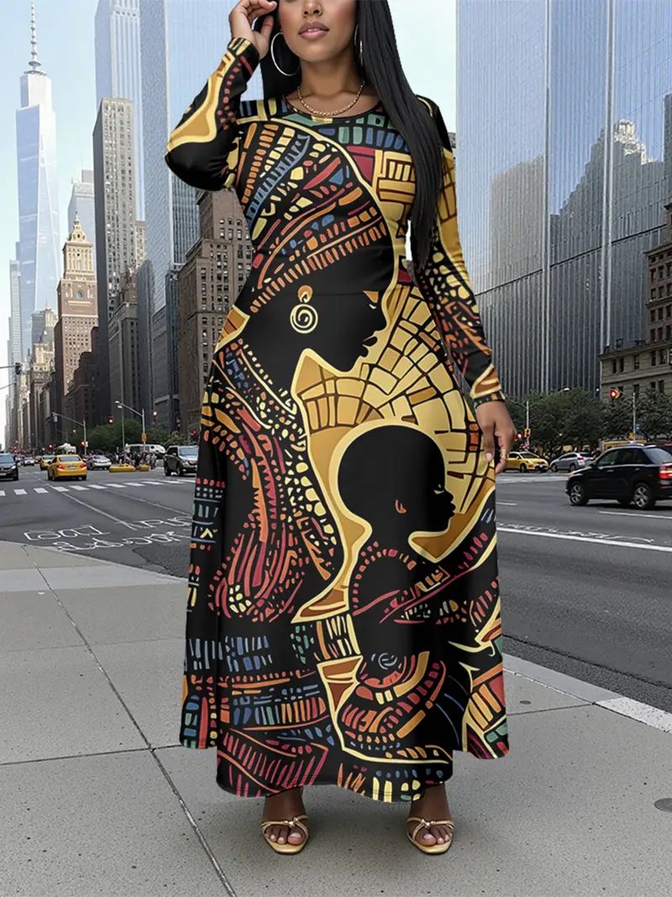 nigerian african dresses sold on Temu United States