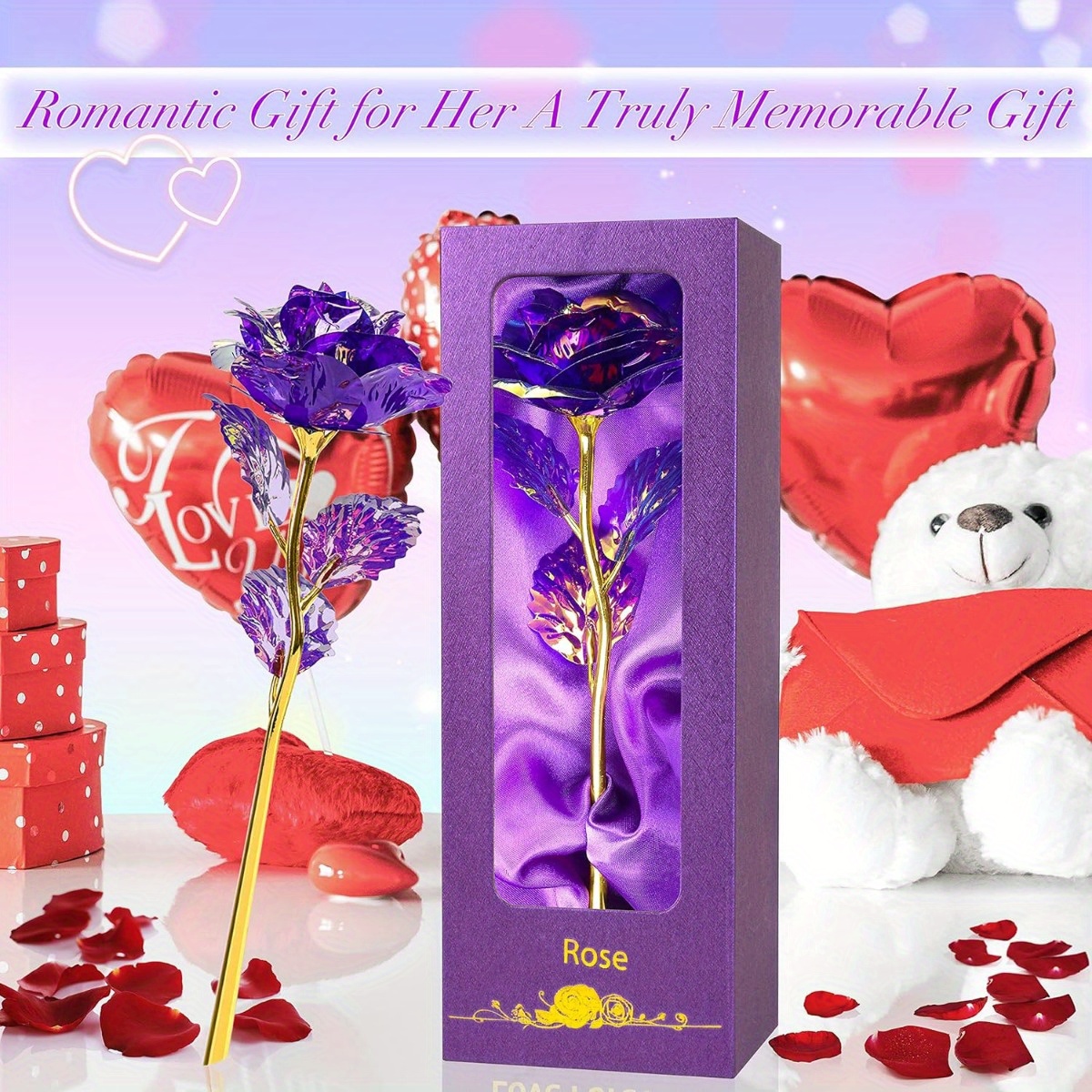 romantic gift set with valentines birthdays anniversaries more ideal for mom wife grandma details 0