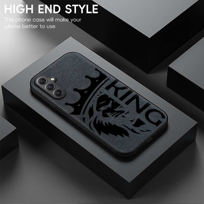 TEMU Luxury Faux Leather Phone Case For A56/ A55/ A36/ A35/ A26/ A25/ A15/ A16/ A05s/ A06/ A04s/ A54/ A34/ A24/ A14/ A53/ A33/ A23/ A13/ A52/ A32/