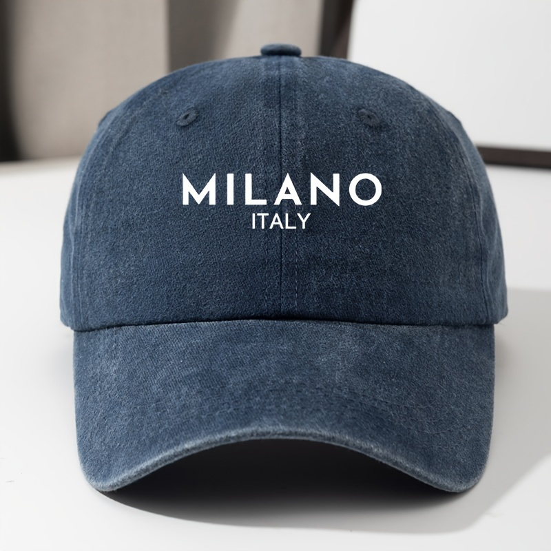 Adjustable Soft Baseball Cap with Printed Sunscreen