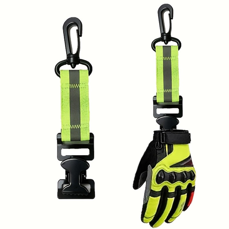 TEMU Clips de nailon para guantes, juego de almacenamiento de guantes, clips para secado de guantes, ganchos para herramientas, utilizados en rescate