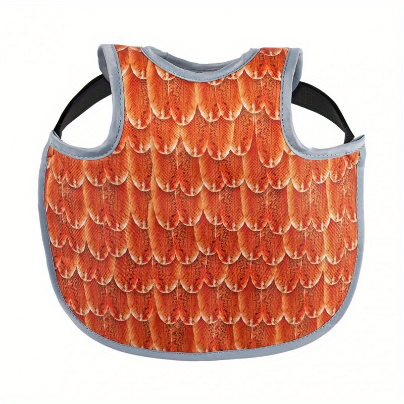 TEMU 1pc Chicken Duck Goose Chicken Apron Pet Protective Clothing Chicken Duck Warm Vest Chicken Vest