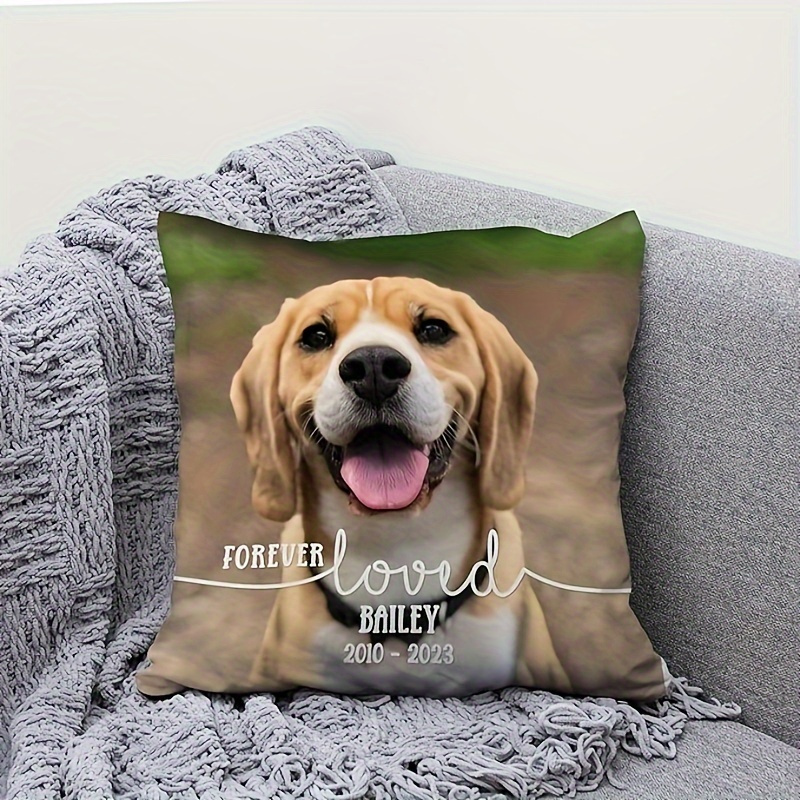 

1pc Personalized Dog , Pet And , For , , Polyester , - , No