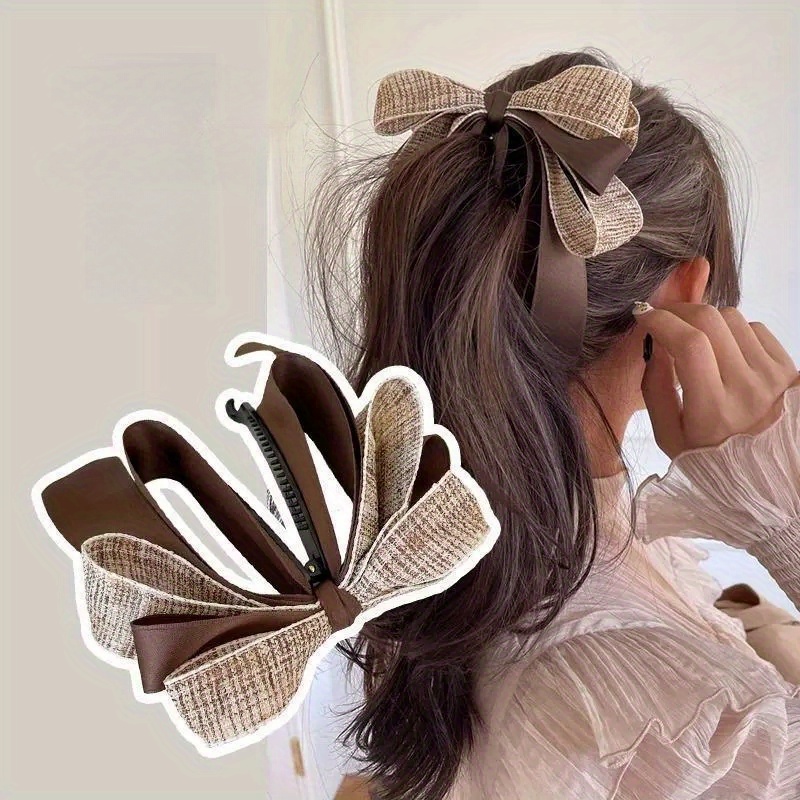 Elegant Bow Hair Clip