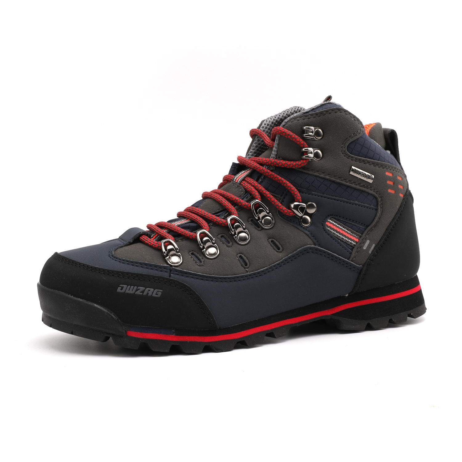 TEMU Dwzrg Men' Lightweight Breathable Hiking Boots - & Sole Ankle Trekking Shoes, -terrain Traction Suitable For Outdoor Climbing, Mountain, Casual
