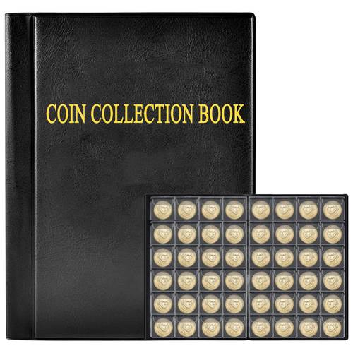 480 pockets coin storage album large capacity holder supplies collectors of coin storage organizer