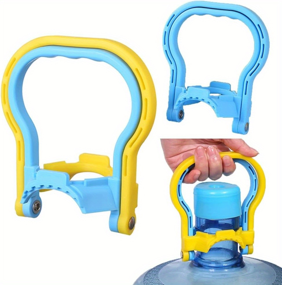 Ergonomic Water Bottle Carrier - Non-Slip, Heavy-Duty Handle for Easy Transport and Handling, PP Material