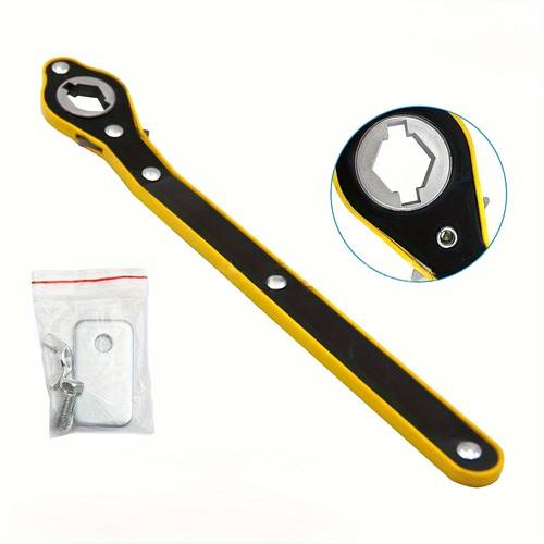 heavy duty metal wrench 360 rotating knob rust resistant long handle scissor jack ergonomic construction with effortless disassembly installation tool for motorcycles vehicles auto workshop essentials