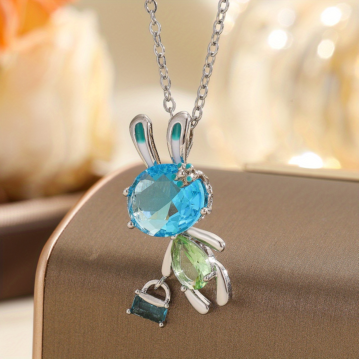 TEMU 1pc Cute Necklace Easter Ramadan Festival Gift