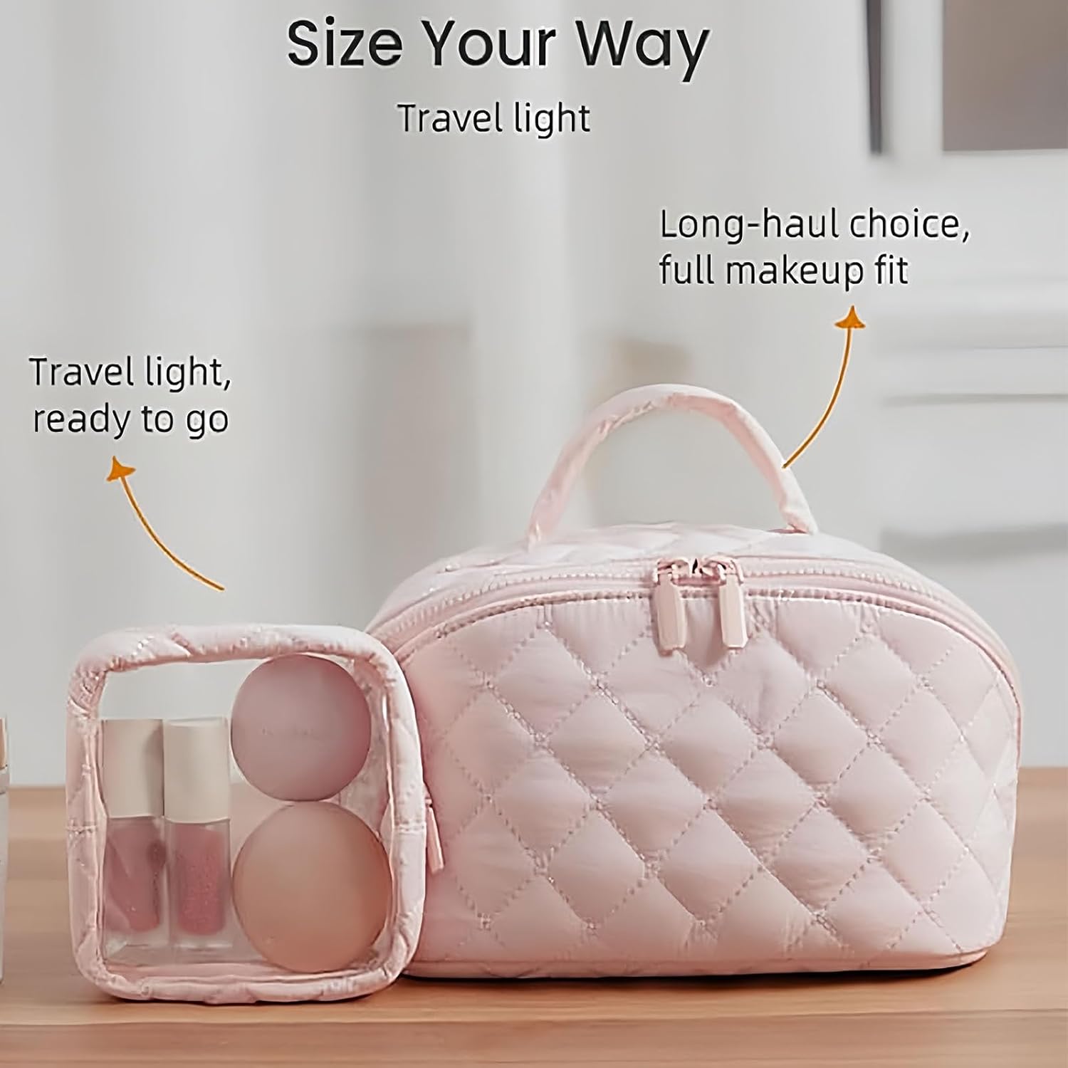 Petition Makeup Bag for Women