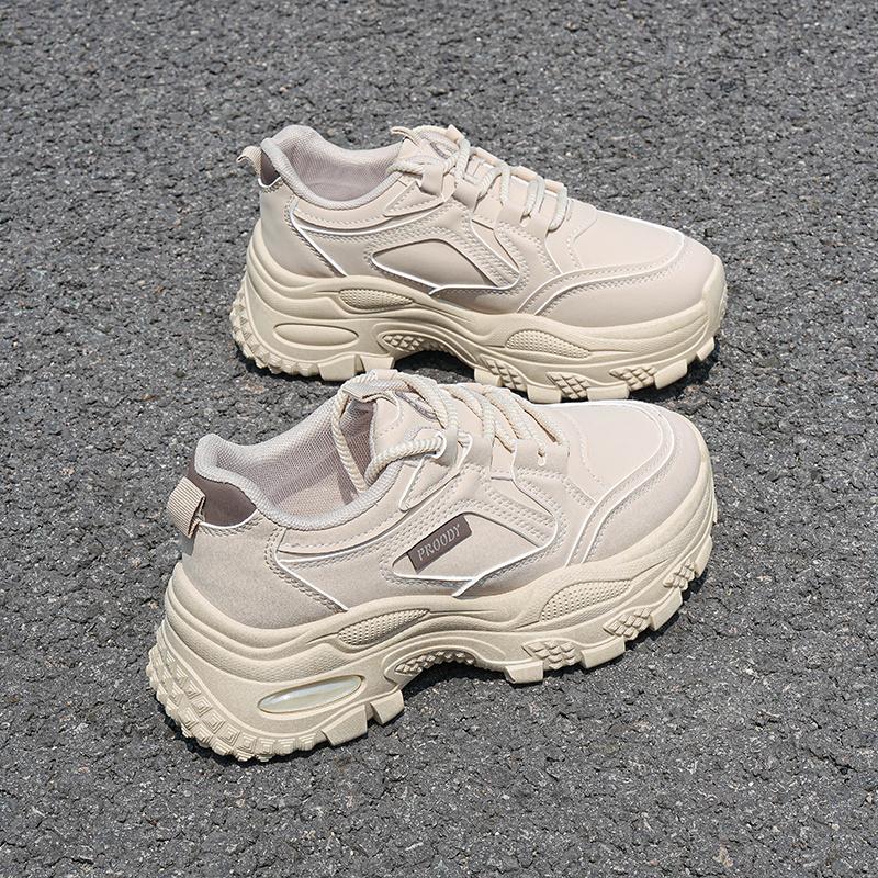 Women's Waterproof Platform Air Cushion Casual Sneakers
