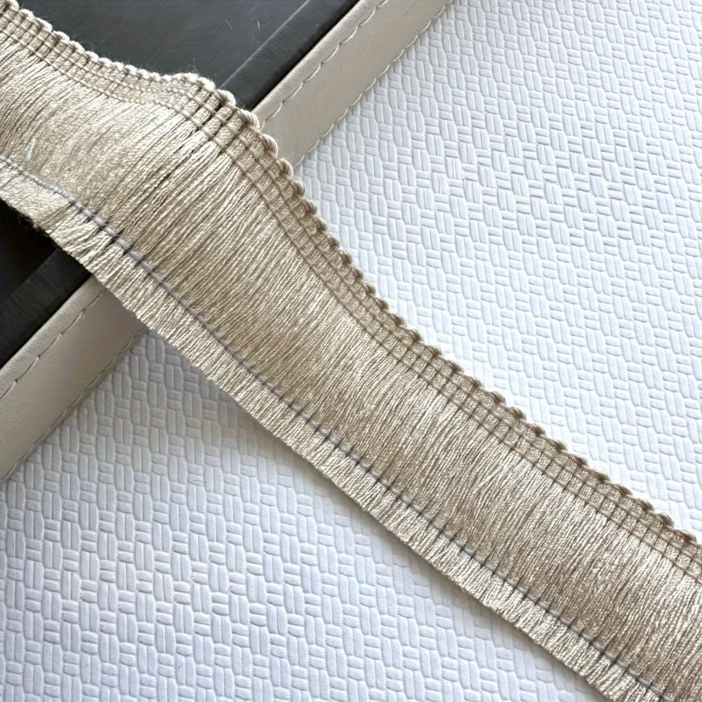 TEMU in Poliestere Iarde con Pizzo - Larghezza .5 cm Colori Vivaci Assortiti per Abbigliamento Fai-da-te, Borse, Decorazioni Cuscini e Accessori per