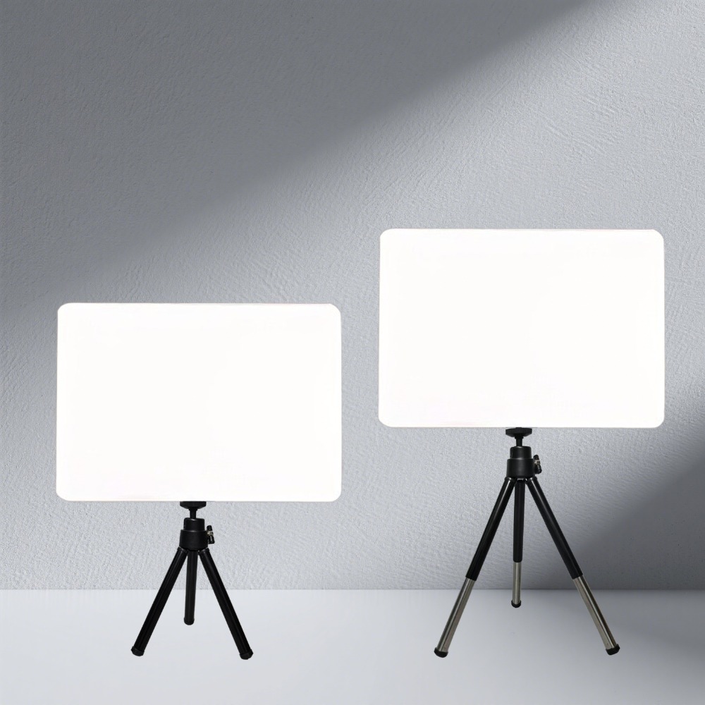 TEMU Led Video Light Kit, Photography Light, Dimmable Lighting Kit, 10-inch For Video Recording, Gaming Live Streaming, Parties, Gifts