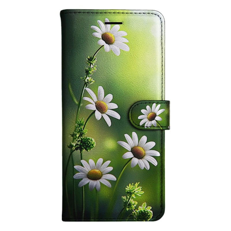 TEMU Phone Case: Daisy Magnetic Flip Wallet Case Card Holder Stand Sutible For Note S8 S9 S10 10 S20 20 S21 S22 S23 S24 S25 S5 S6 S7 4 J5 J7 A5 8 A8