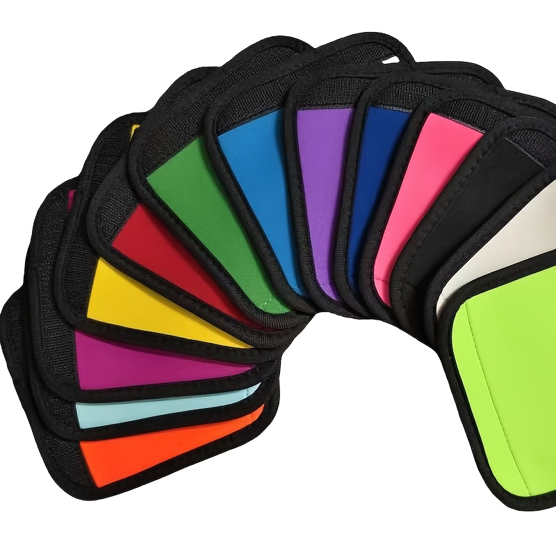 Custom Luggage Handle Tag, Engravable with Name/Letters/Text