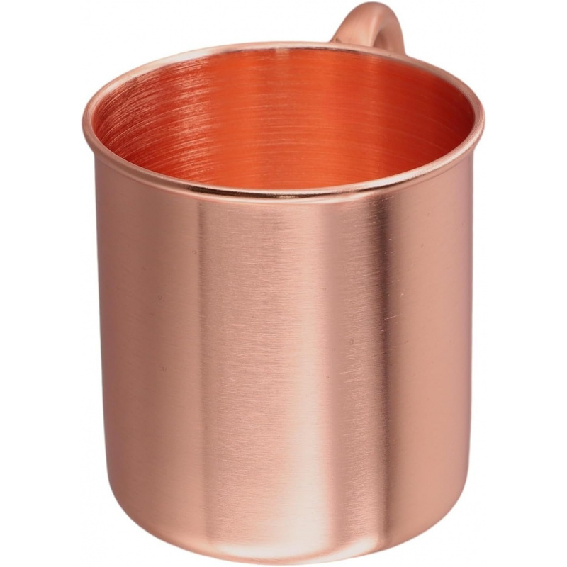 TEMU Tasse 100 % pur cuivre avec , à large ouverture pour un versement et un nettoyage faciles, rétention de la chaleur, tasse polyvalente pour café,