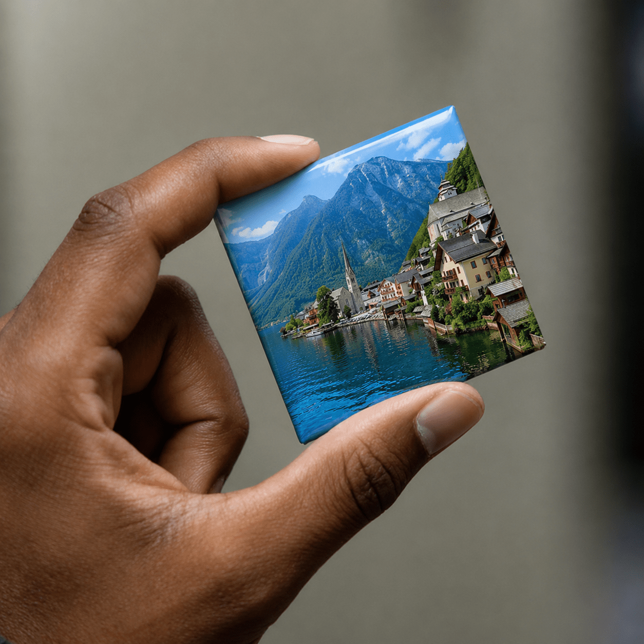 TEMU Paquete de 1 Imán de Nevera con Foto Personalizada, Convierte tus Fotos Familiares, de Viajes y de Mascotas en Regalos Conmemorativos - para