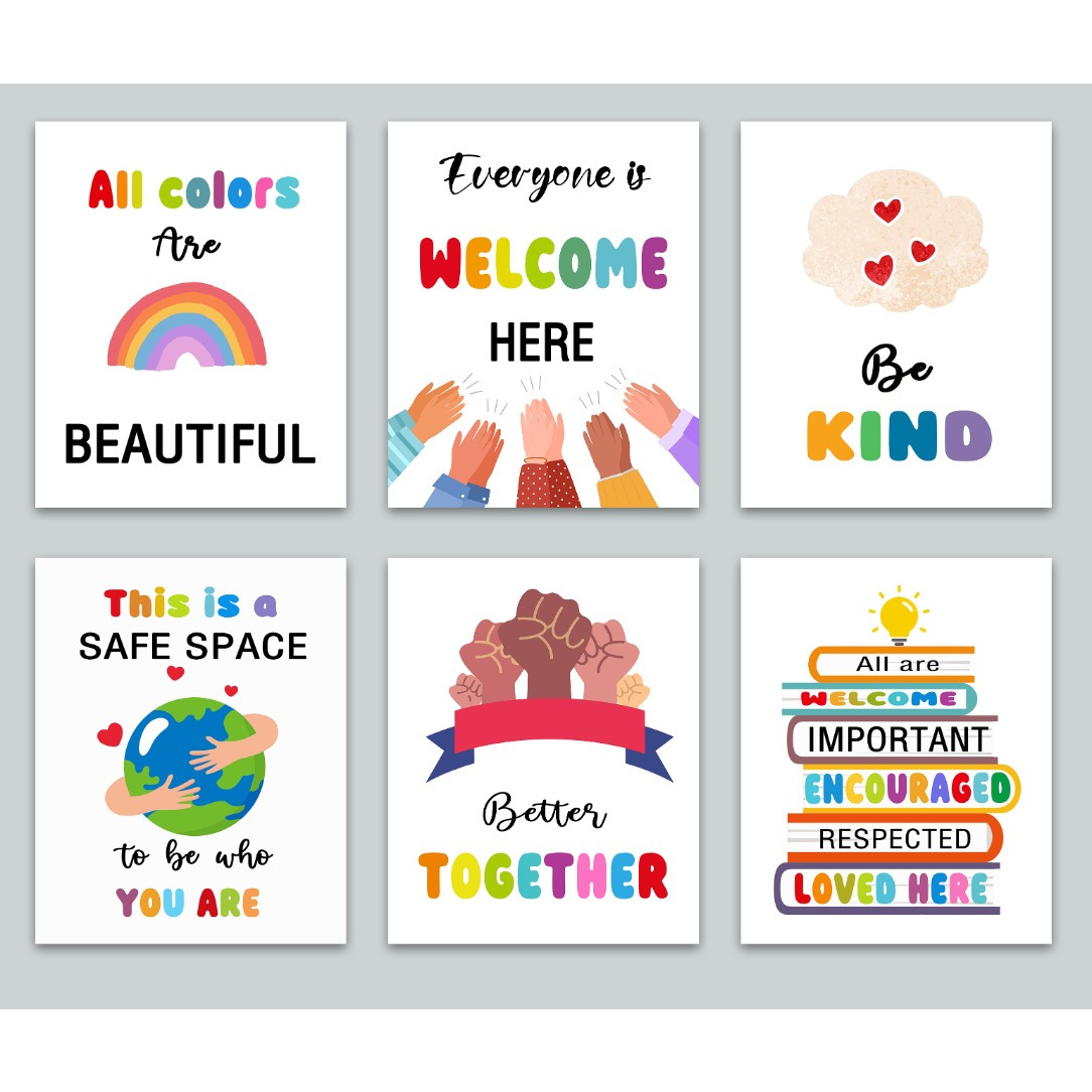 Motivierende Wissenschafts-Poster Für Klassenzimmer – Set Mit Inspirierenden Zitaten (STEM-Dekoration)