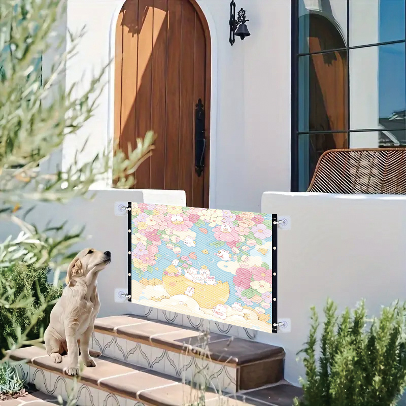 pet playpen for dogs heavy plastic, 14 panel h dog fence