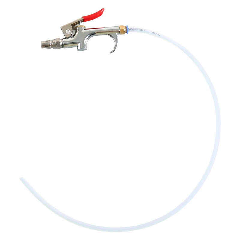 Air Blow Gun Kit, Professional 2- Air Nozzle Blow Gun With Rubber Tip And High Sealability 1/4in Standard Quick Fitting, Powerful Pneumatic Air Blower Gun For Dust Cleaning