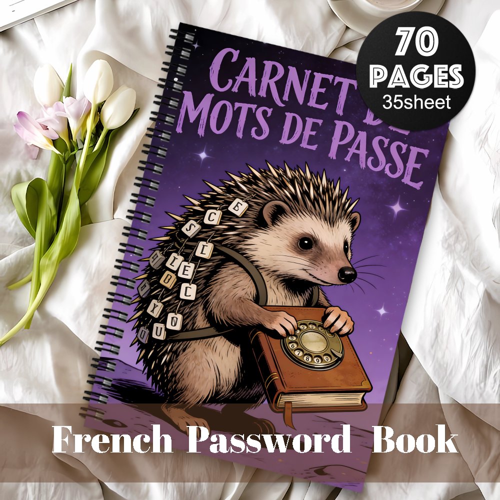 TEMU 1 Carnet de de Passe Français avec Pages Perforées - Journal de de Passe Rétro Adapté à et , Enregistreur de de Passe pour Seniors, Femmes et