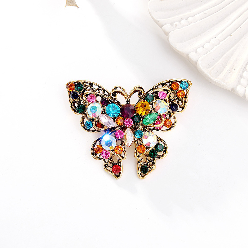 elegant   brooch pin colorful   insect corsage for women men novelty fashion accessory by   details 0