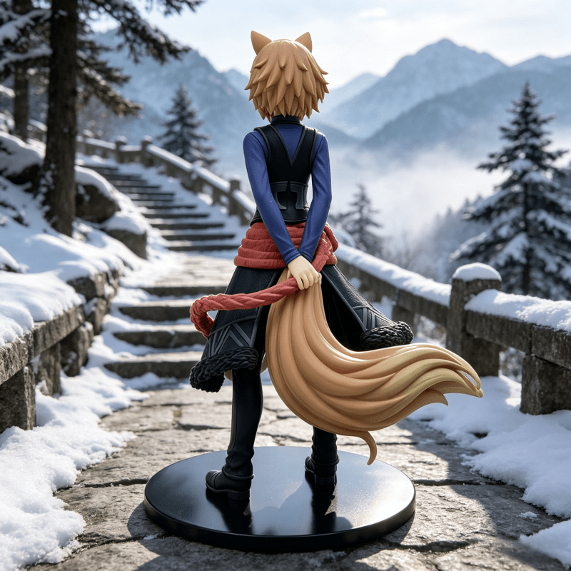 -eared Standing Character Figure, High-quality Statue, Premium Collectible Statue, High-end Statue, , Ornament, Cool Figure, Decoration, Exquisite Production, Fine , Figures, Statues