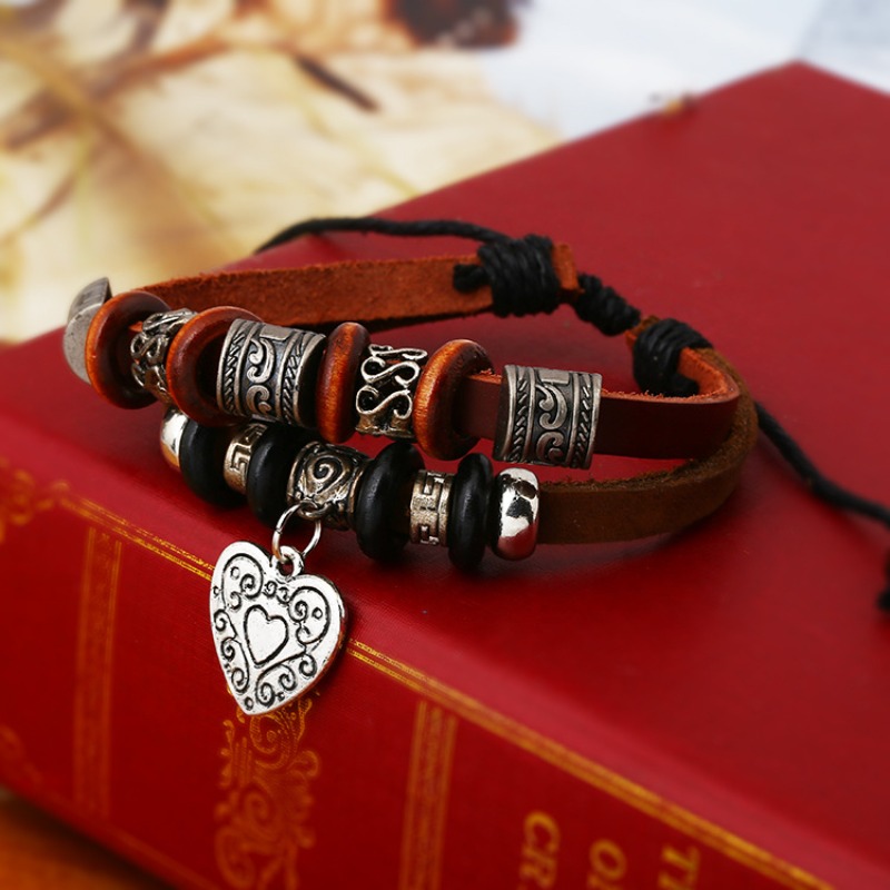   trendy new additions   and south korea including authentic faux leather bracelets for men and women   in bulk as well as beaded cowhide bracelets for couples   to place your orders