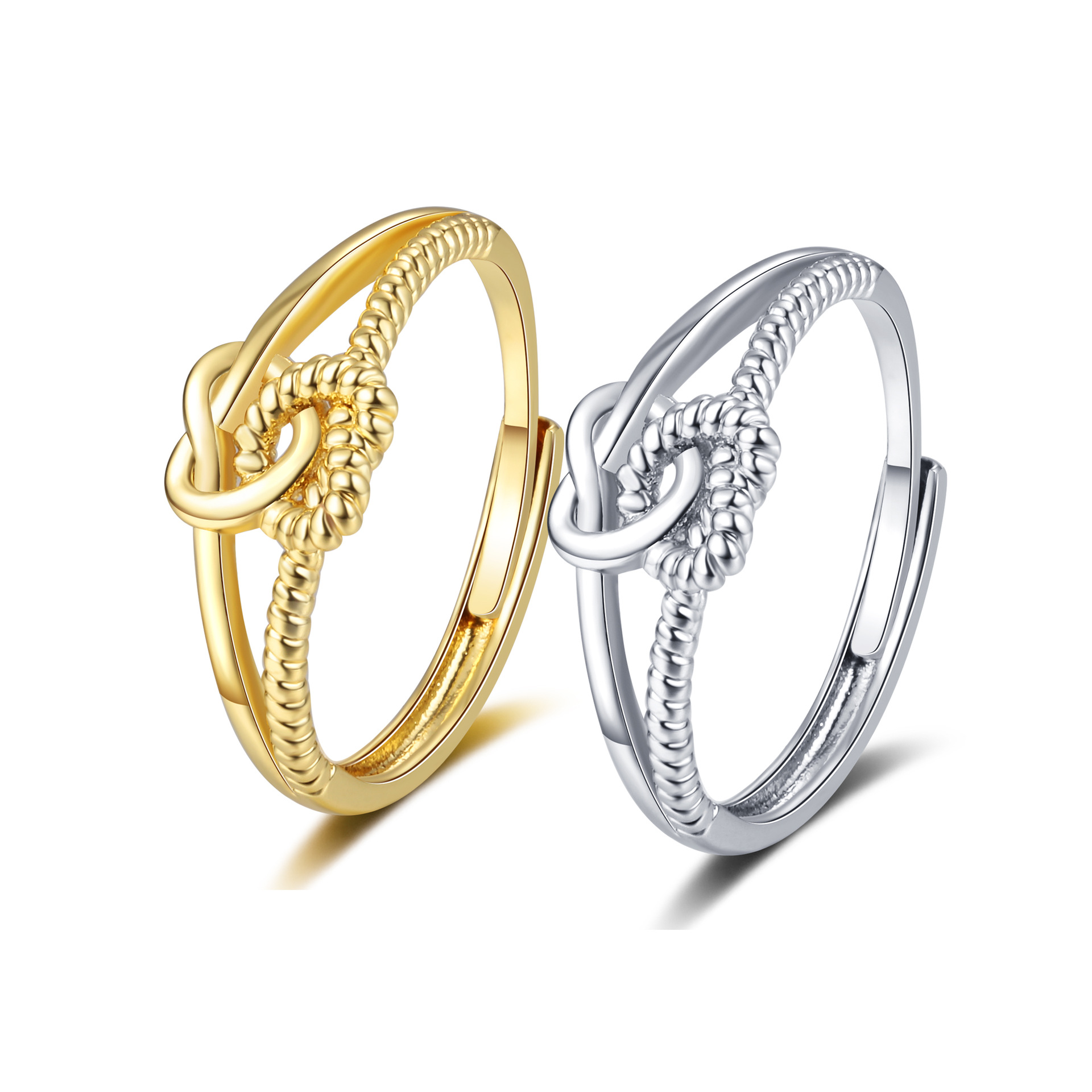 Minimalist Daily Knot Design Ring for Women