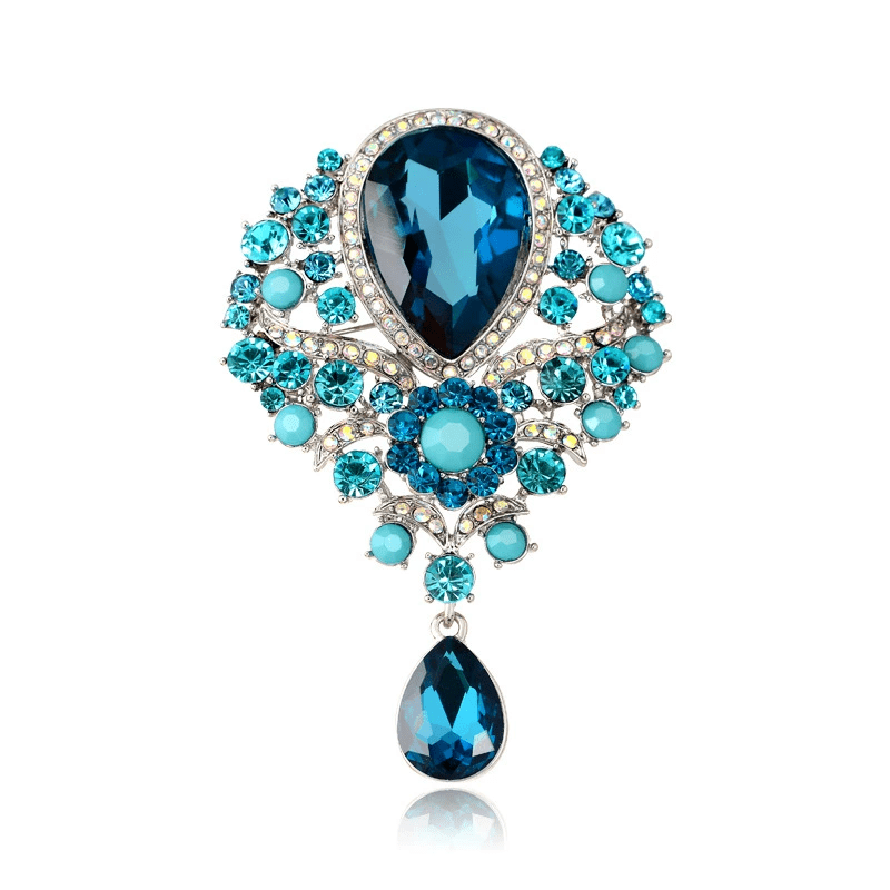 Image of Popular Personality Fashion Pendant Brooch Suit Dress Pin Party Dinner Accessories Suitable For Men And Women.