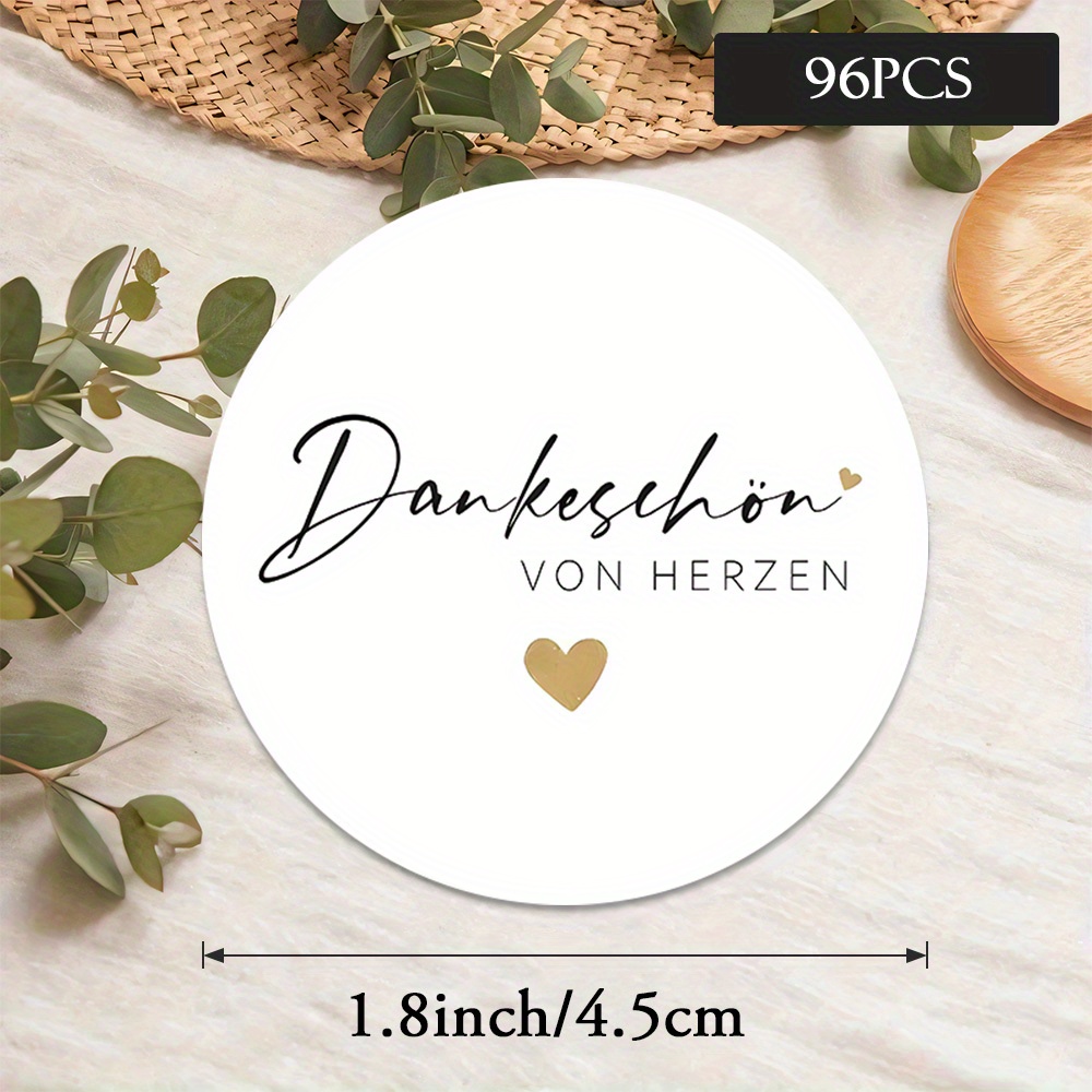 Stickers Designed With Handwritten Text And Saying 'thank You From ', In Packs Of 48, 96, Or 144, Perfect For Thank You Gifts, Greeting Cards, Boutique, And More